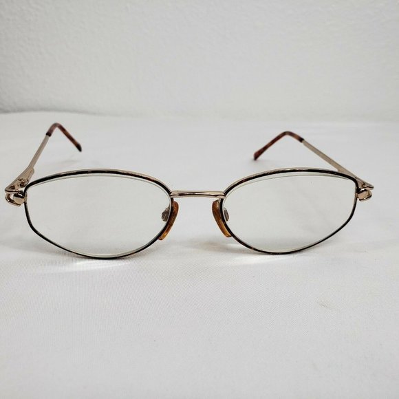 Womens‎  Eyeglass Frames Jackie by Bobby Brooks Gold Rimmed - Picture 2 of 11